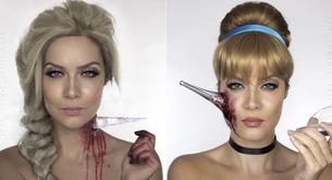 Estos maquillajes de “princesa Disney zombie” son la mejor opción para Halloween