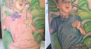 Esta madre modificó su tatuaje para apoyar a su hijo transexual