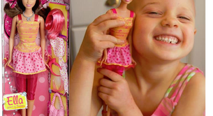 Tras superar el cáncer, esta niña pide a Mattel una Barbie calva