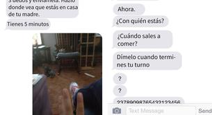 Esta víctima de violencia machista comparte los aterradores mensajes que recibía de su pareja