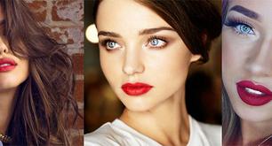 Maquillaje de ojos azules con labios rojos: consejos para un look perfecto