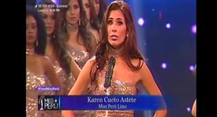 Las respuestas en el concurso Miss Perú que nadie esperaba oír