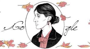 Google dedica su doodle de hoy a Virginia Woolf