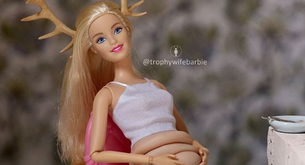 Trophy wife Barbie, la Barbie con michelines y celulitis que arrasa en Instagram