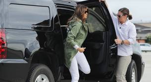 La polémica chaqueta con la que Melania Trump visitó a los niños migrantes