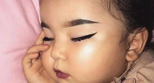 Instagram se escandaliza con las fotos de bebés maquillados